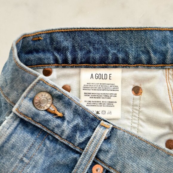 Agolde Denim Mini Skirt - Picture 4 of 4